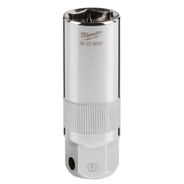 MILWAUKEE 3/8" Drive 18mm Spark Plug Socket 48229556