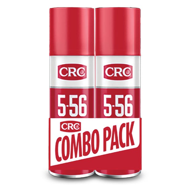 CRC 2 x 400g Lubricant Aerosol 5-56 Twin Pack 1753581