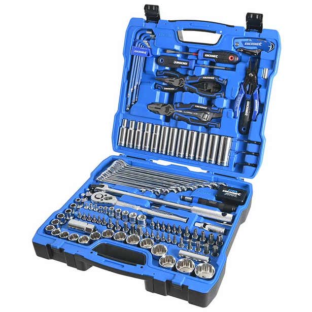 KINCROME 150 Piece 1/2" Drive Metric Portable Tool Kit K1870