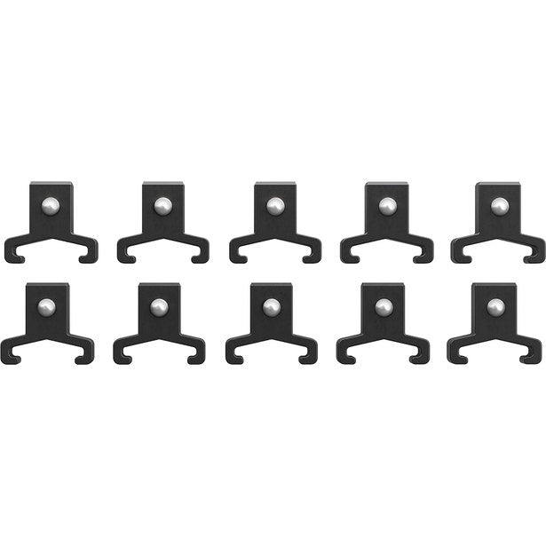 MILWAUKEE 1/2inch Drive Socket Rail Clips - 10 Piece 49666741