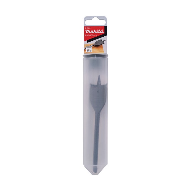 MAKITA 32 X 150mm Flat Wood Spade Bit - 1/4 Hex E-17326