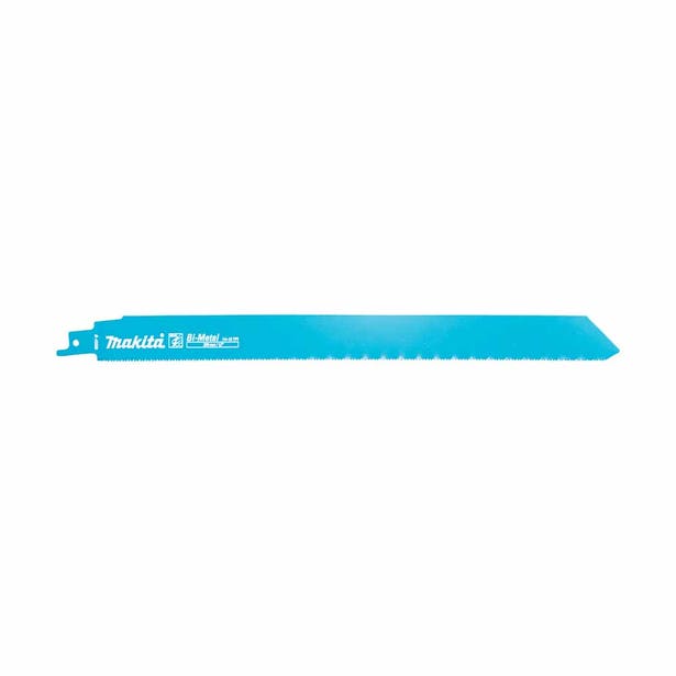MAKITA 305mm 1.1T 14-18TPI Bi-Metal Reciprocating Blade for Wood/Metal - 5 Piece B-43206