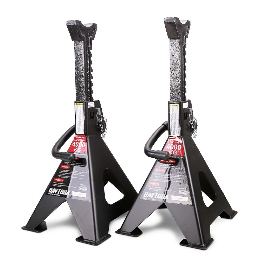 Daytona T46001CA 2-Pack 4 Tonne Jack Stands