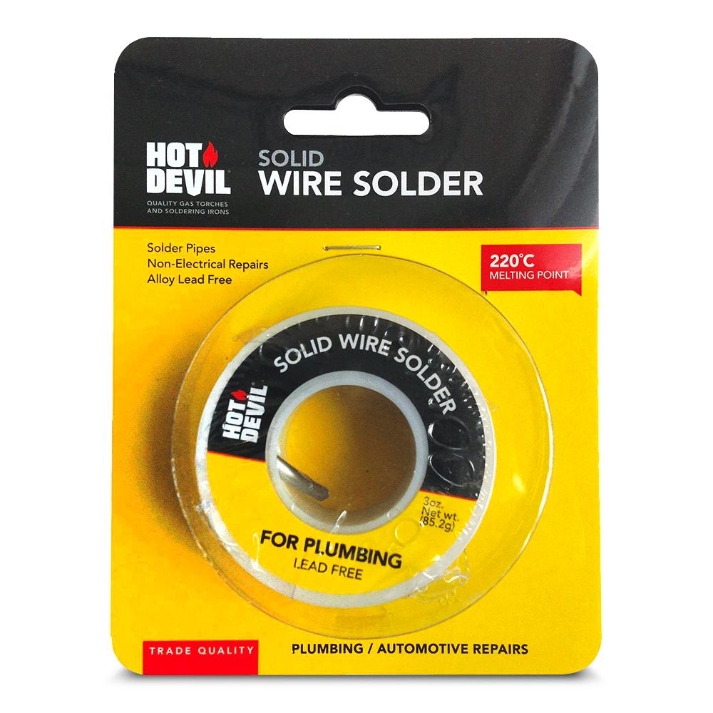 Hot Devil HDSWS 1.6mm Solid Wire Solder