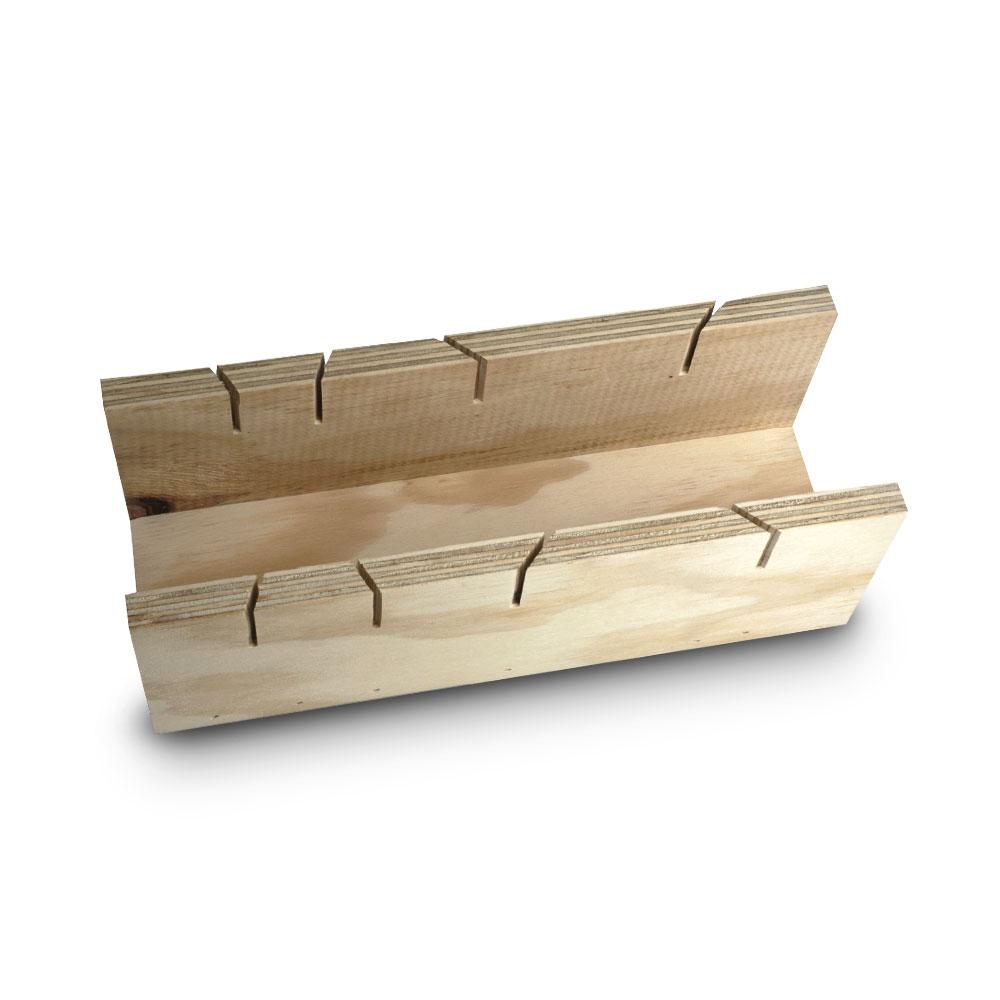 Wallboard Tools MBD-90 Dual Cut Mitre Box 55mm, 75mm & 90mm Cornice
