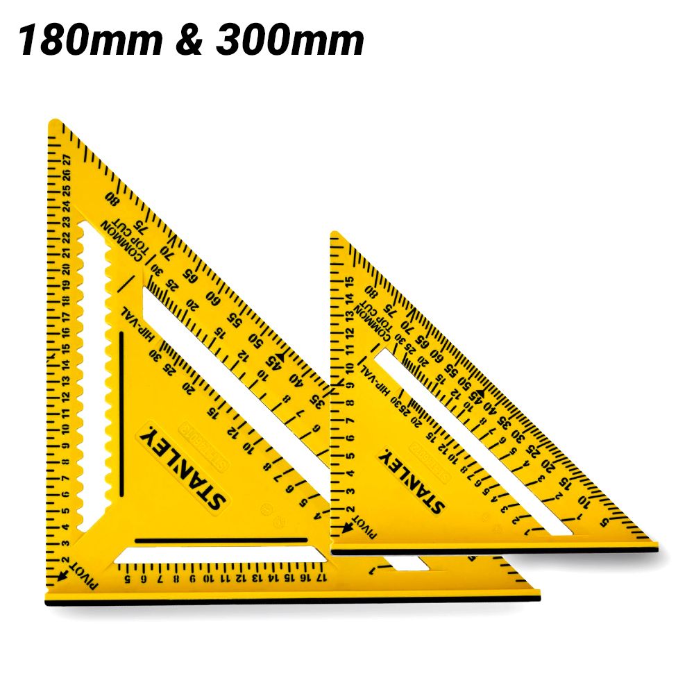 Stanley STHT46014-0 180mm & 300mm Dual Colour Square Pack