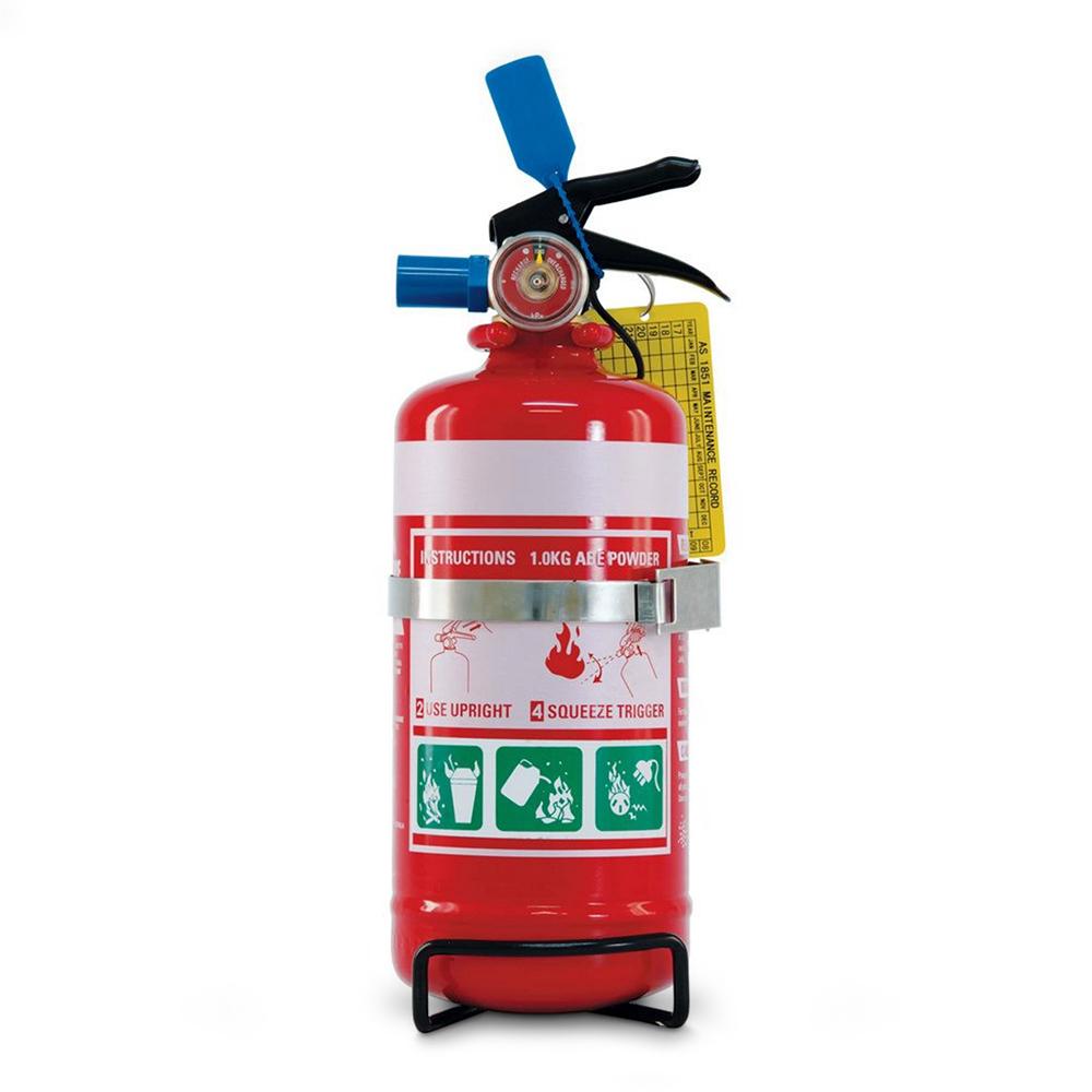 MegaFire MF1ABE 1kg ABE Fire Extinguisher With Vehicle Bracket