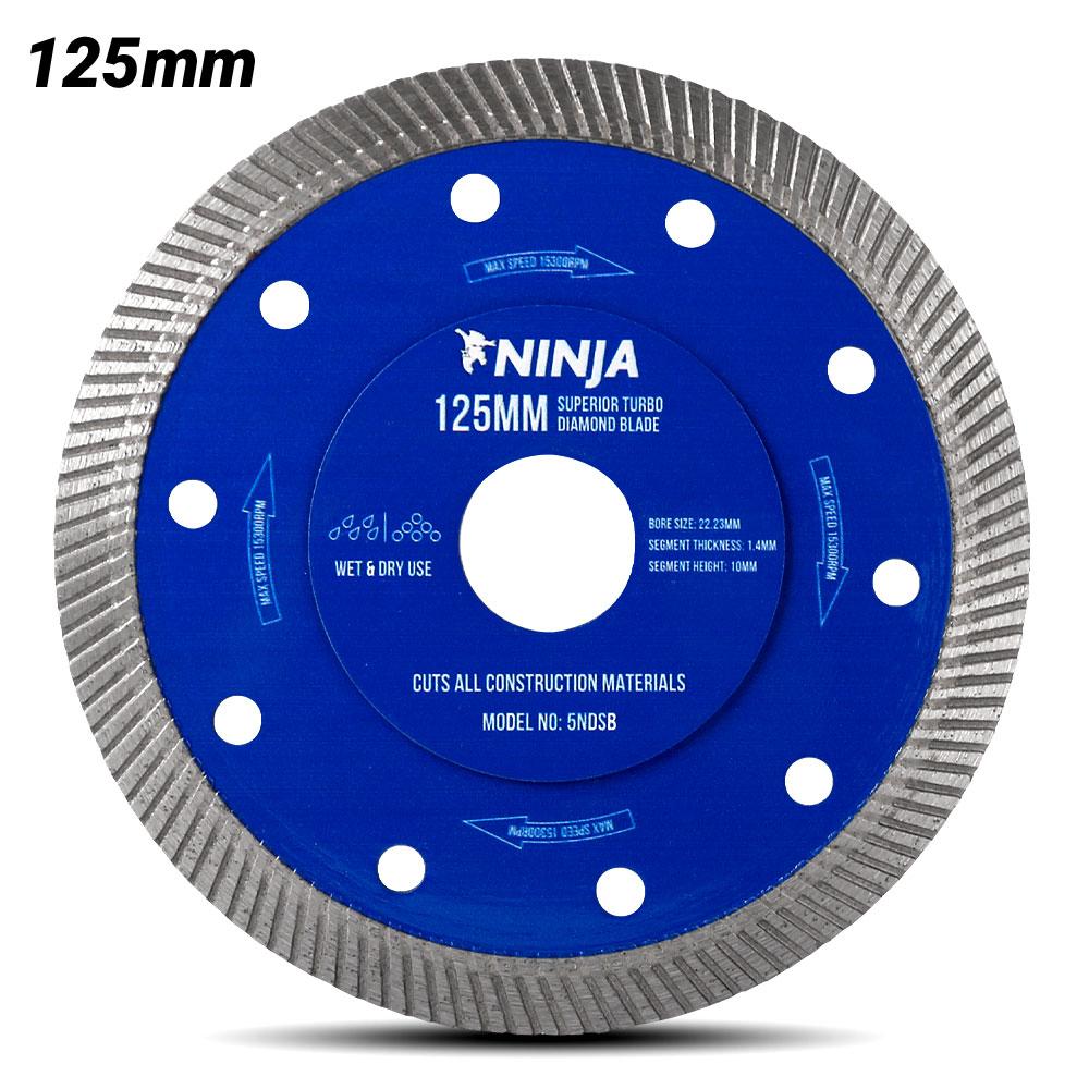 Ninja 5NDSB 125mm (5") Superior Turbo Diamond Blade