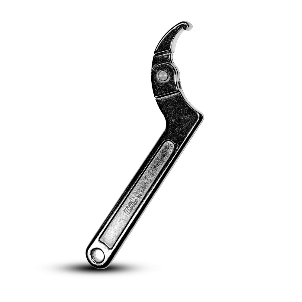 T&E Tools 5461 45mm - 75mm Adjustable C-Hook Wrench