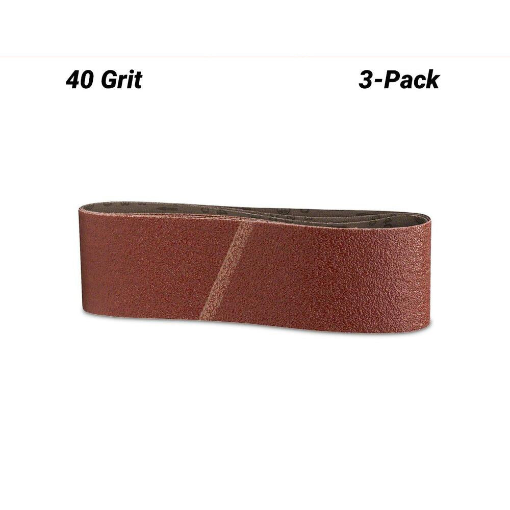 Bosch 2.608.606.069 EXPERT 3-Pack 40 Grit 75mm x 533mm X440 Sanding Belt