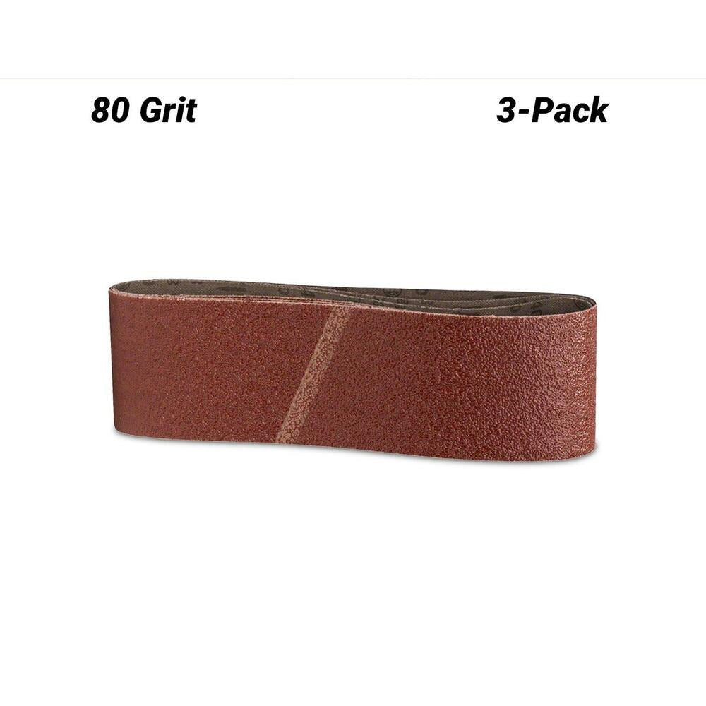 Bosch 2.608.606.071 EXPERT 3-Pack 80 Grit 75mm x 533mm X440 Sanding Belt