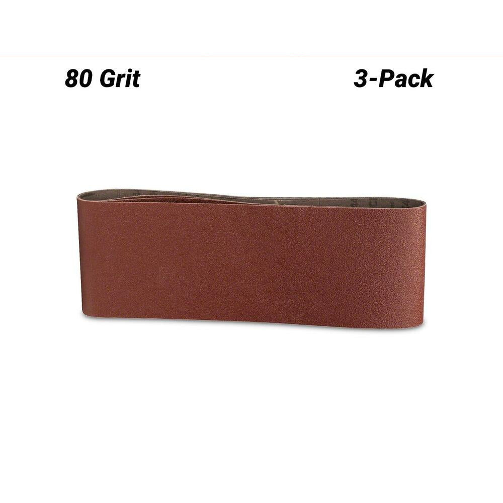 Bosch 2.608.606.131 EXPERT 3-Pack 80 Grit 100mm x 610mm X440 Sanding Belt