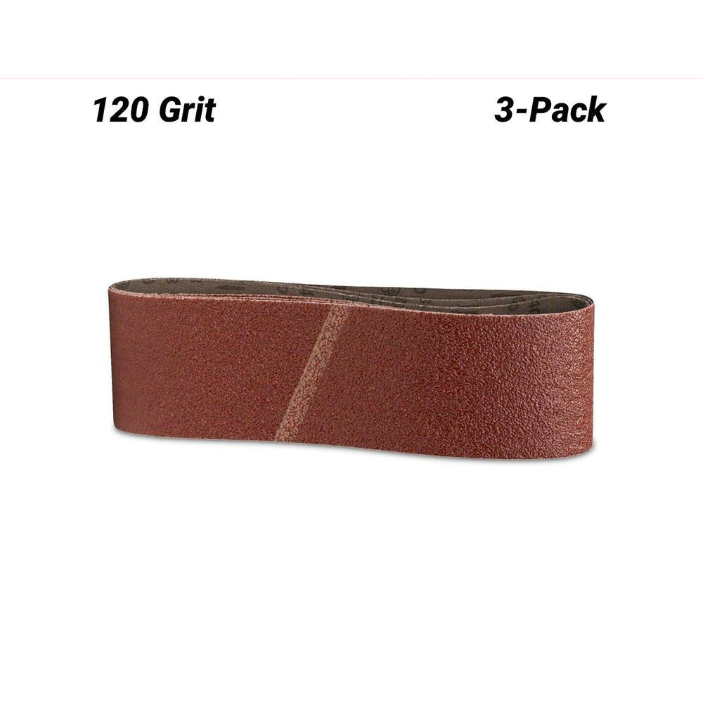 Bosch 2.608.607.262 EXPERT 3-Pack 120 Grit 100mm x 610mm X440 Sanding Belt