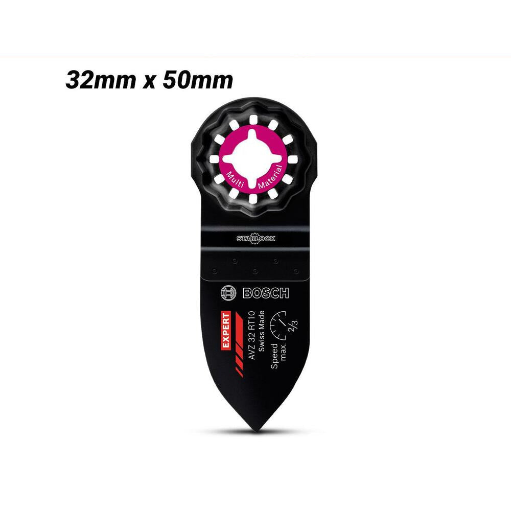 Bosch 2.608.900.039 EXPERT Sanding Finger AVZ 32 RT10 32mm x 50mm Multi-Tool Sanding Plate