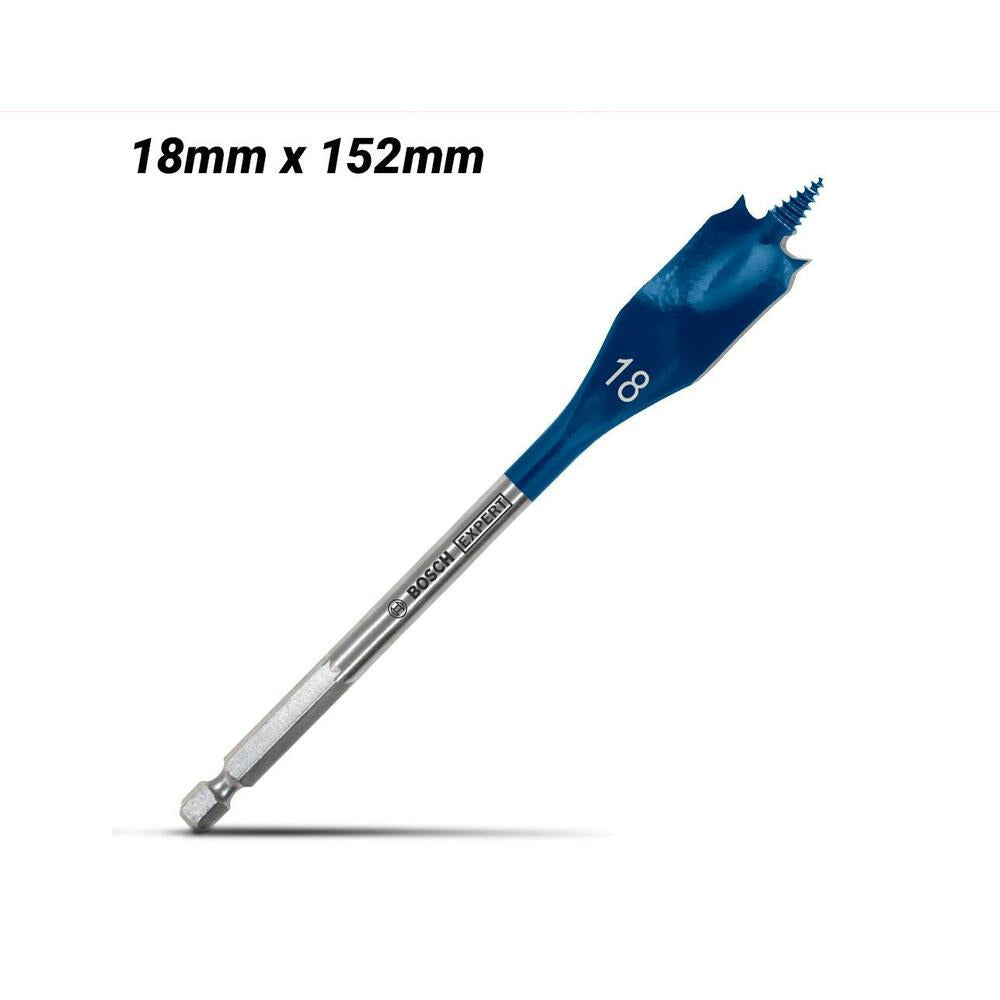 Bosch 2.608.900.317 EXPERT 18mm x 152mm Self Cut Speed Spade Drill Bit