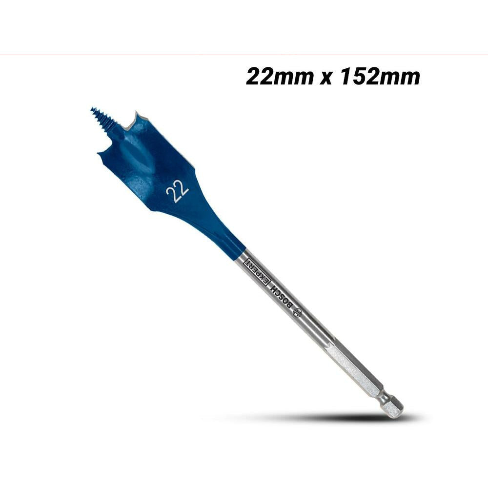 Bosch 2.608.900.320 EXPERT 22mm x 152mm Self Cut Speed Spade Drill Bit