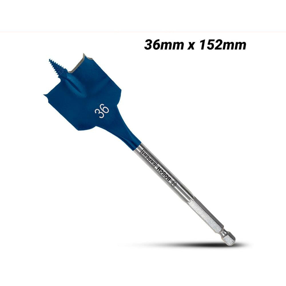 Bosch 2.608.900.328 EXPERT 36mm x 152mm Self Cut Speed Spade Drill Bit