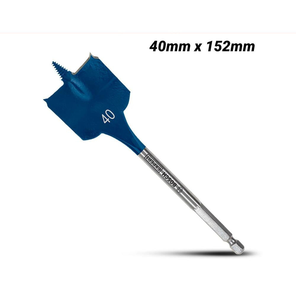 Bosch 2.608.900.330 EXPERT 40mm x 152mm Self Cut Speed Spade Drill Bit