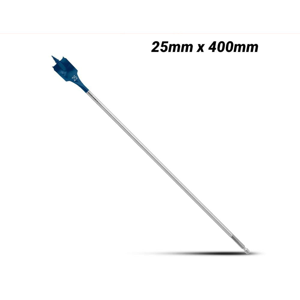 Bosch 2.608.900.350 EXPERT 25mm x 400mm Self Cut Speed Spade Drill Bit