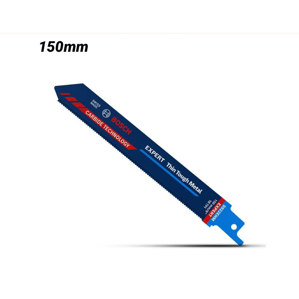 Bosch 2.608.900.360 EXPERT Thin Tough Metal S 922 EHM 150mm Reciprocating Saw Blade