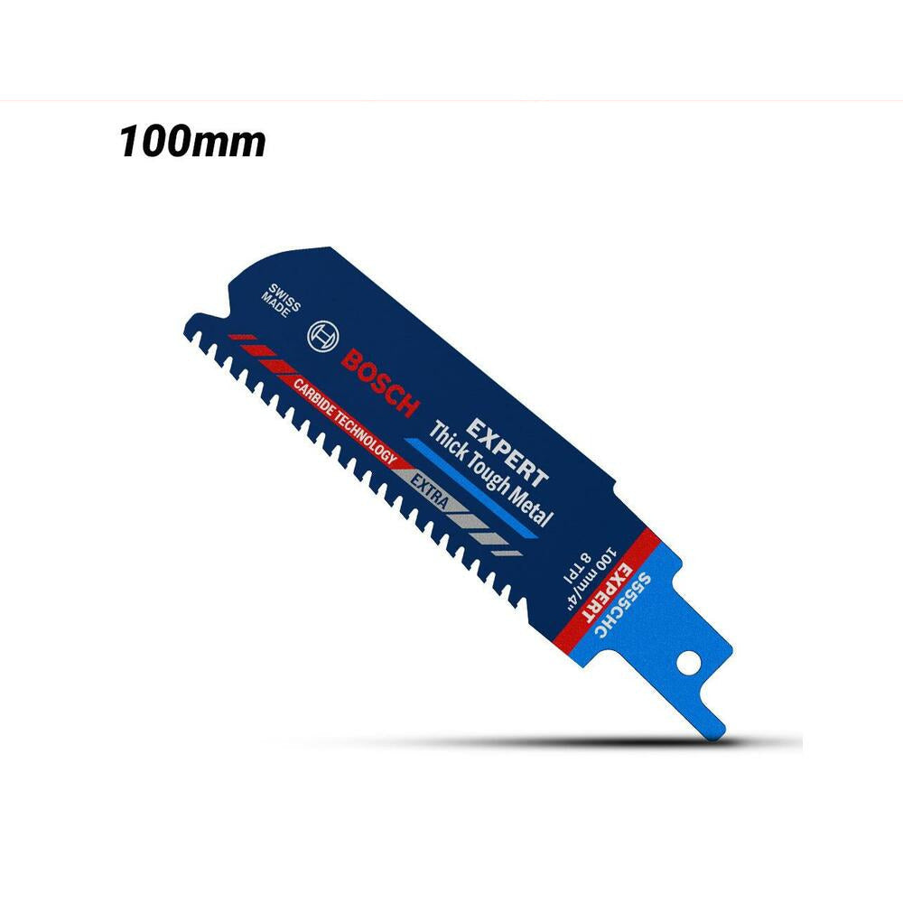Bosch 2.608.900.364 EXPERT Thick Tough Metal S 555 CHC 100mm Reciprocating Saw Blade