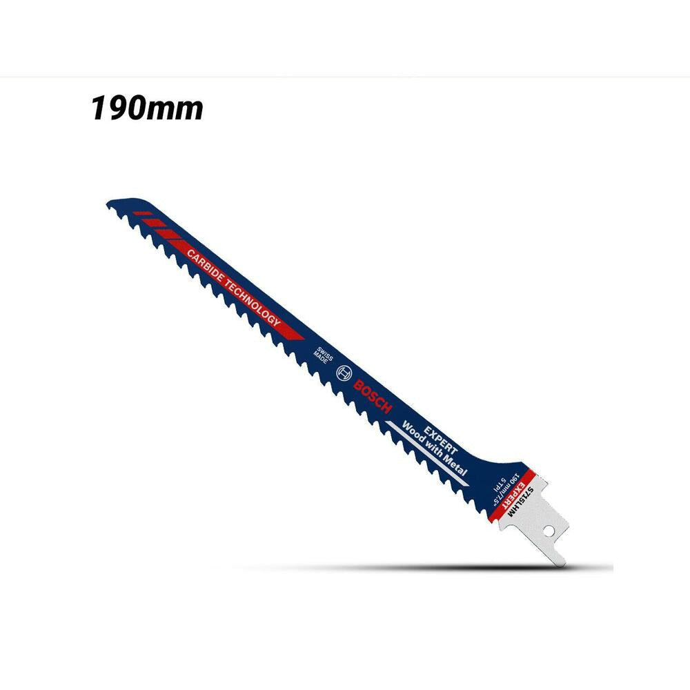Bosch 2.608.900.384 EXPERT Wood with Metal S 715 LHM 190mm Reciprocating Saw Blade