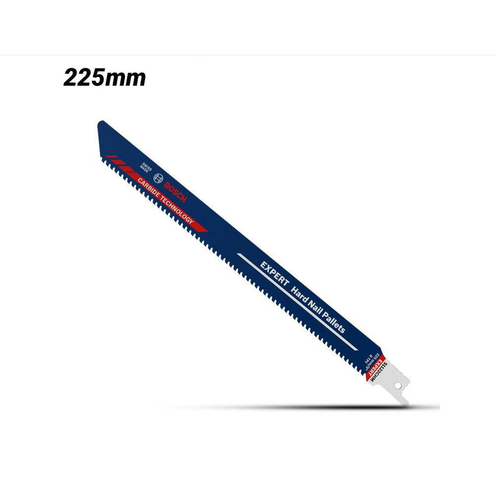 Bosch 2.608.900.387 EXPERT Hard Nail Pallets S 1122 CHM 225mm Reciprocating Saw Blade