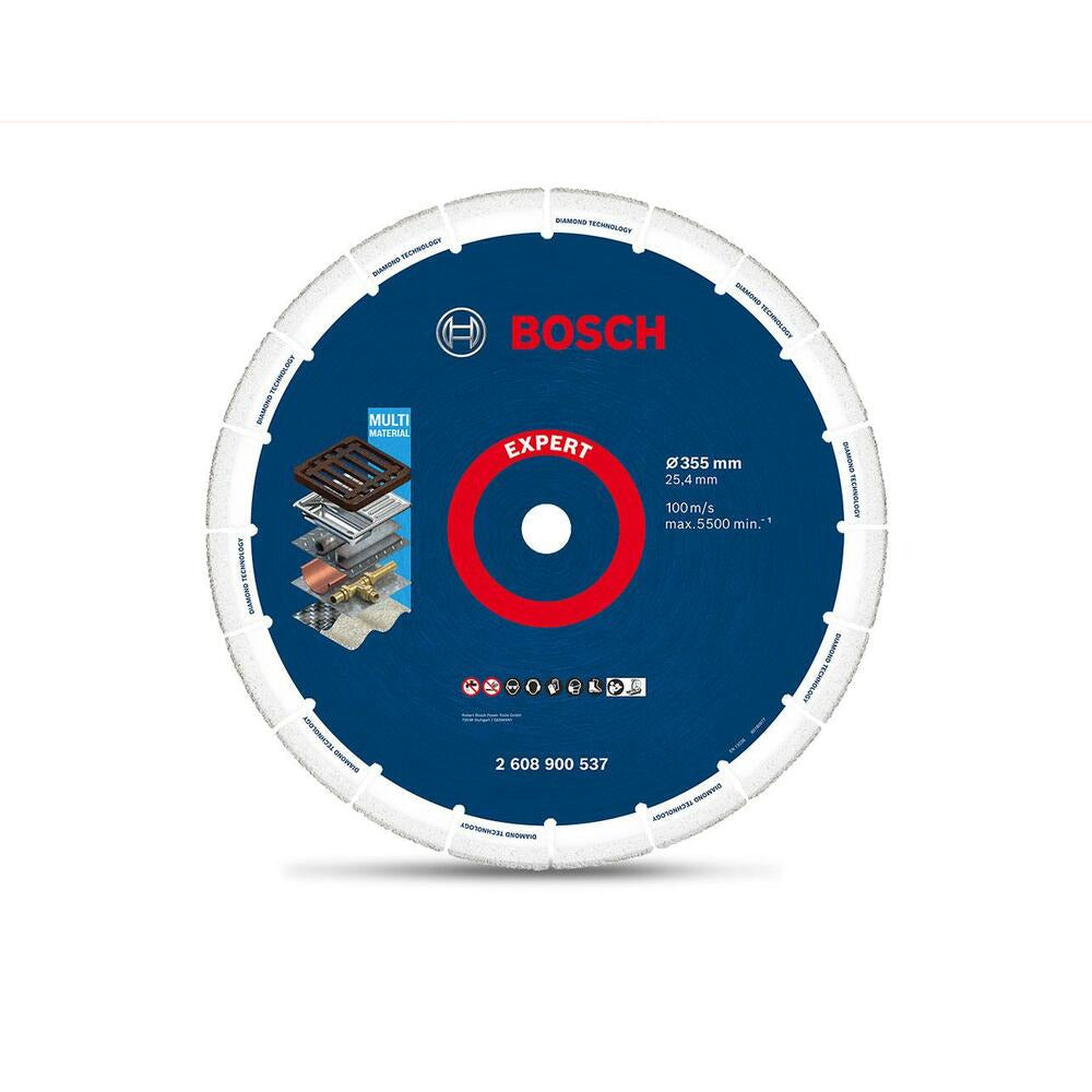 Bosch 2.608.900.537 EXPERT 355mm (14") Diamond Metal Cutting Disc Wheel