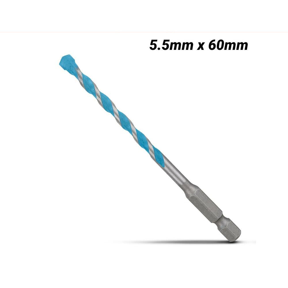 Bosch 2.608.900.572 EXPERT 5.5mm x 60mm x 100mm Hex-9 Multi-Construction Drill Bit