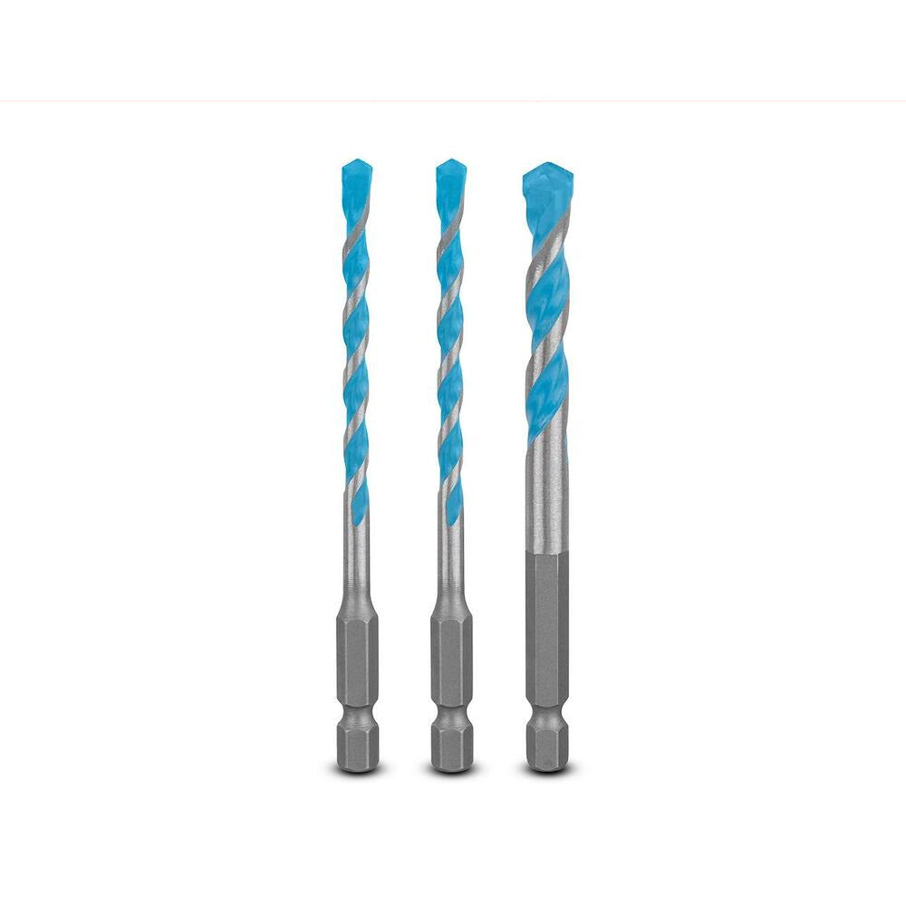 Bosch 2.608.900.584 EXPERT 3pce Hex-9 Multi-Construction Drill Bit Set