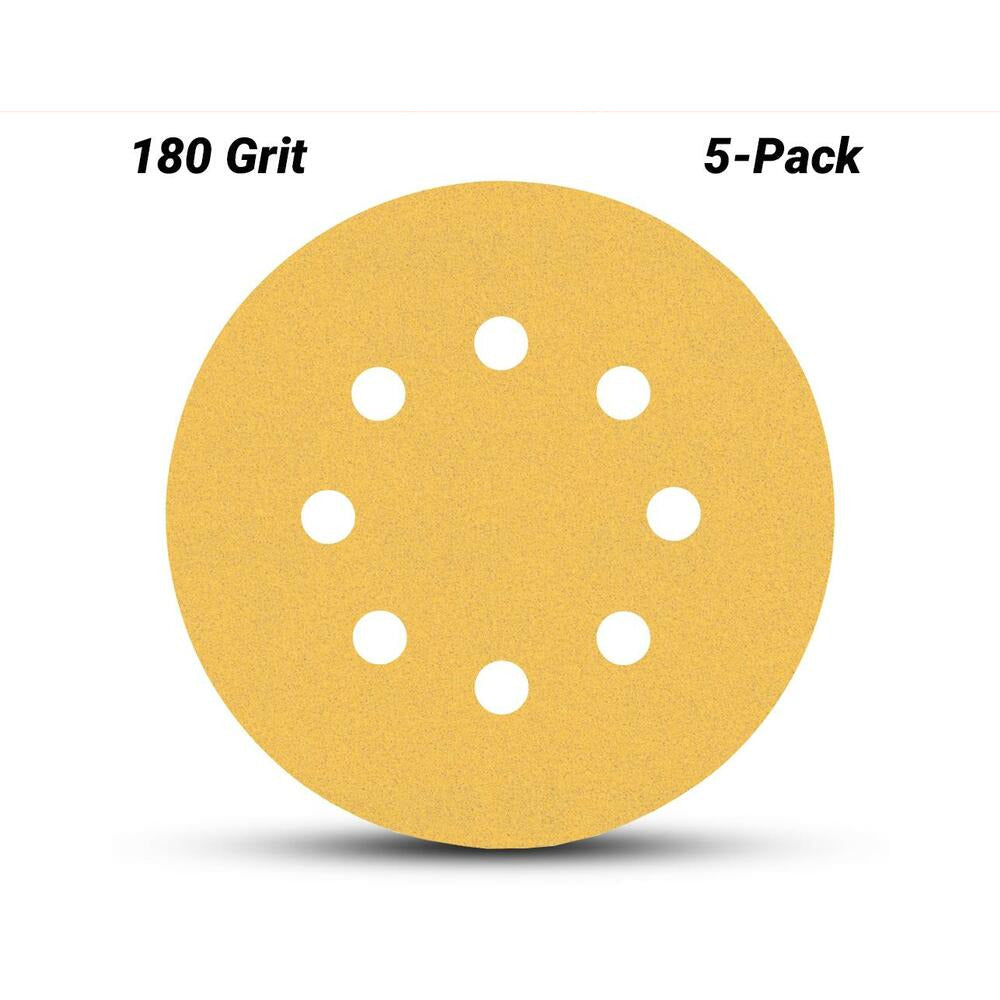 Bosch 2.608.900.808 EXPERT 5-Pack 125mm (5”) 180 Grit C470 Sandpaper Sanding Disc