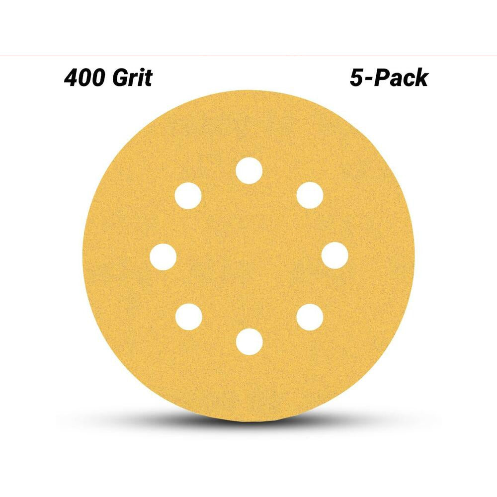 Bosch 2.608.900.811 EXPERT 5-Pack 125mm (5”) 400 Grit C470 Sandpaper Sanding Disc
