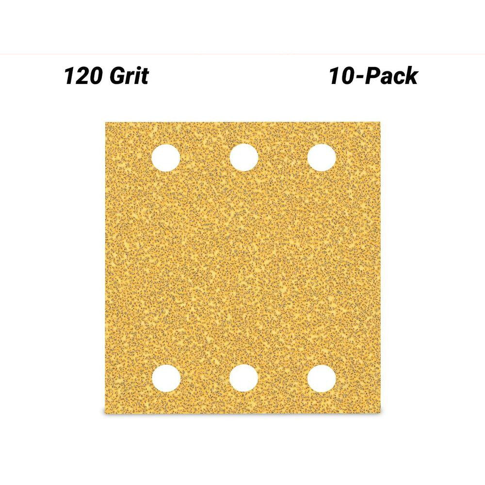 Bosch 2.608.900.893 EXPERT 10-Pack 115mm x 107mm 120 Grit C470 Sanding Paper