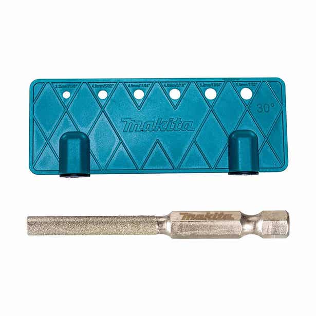 MAKITA 4.8mm Sharpening Plate with Diamond File D-75633