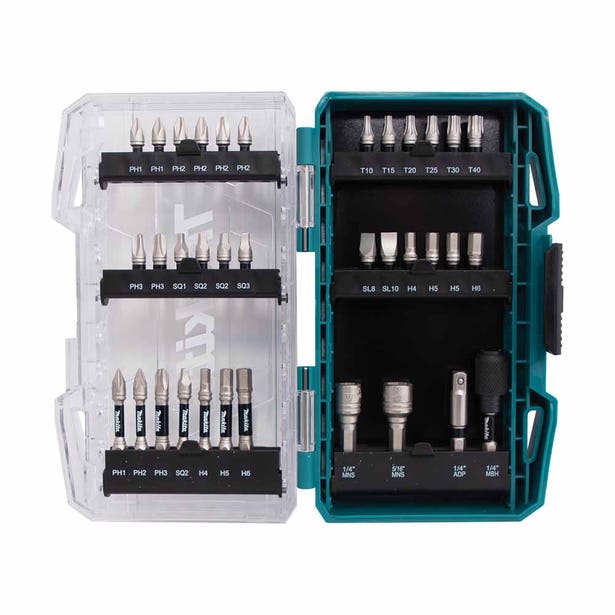 MAKITA Impact XPS Screwdriver Bit Set w/ Quick Chuck Bit Holder - 35 Piece E-19283