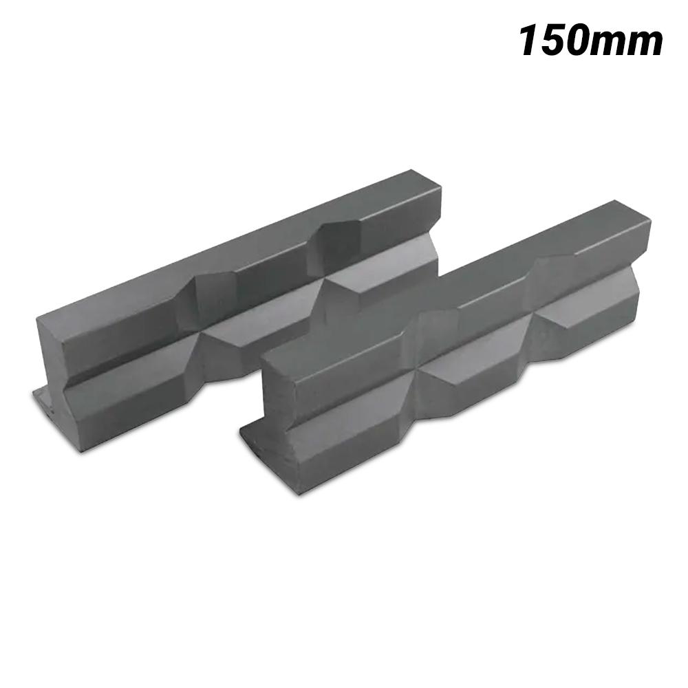 ITM TM121-150 150mm Aluminium Prism Face Soft Vice Jaws Magnetic