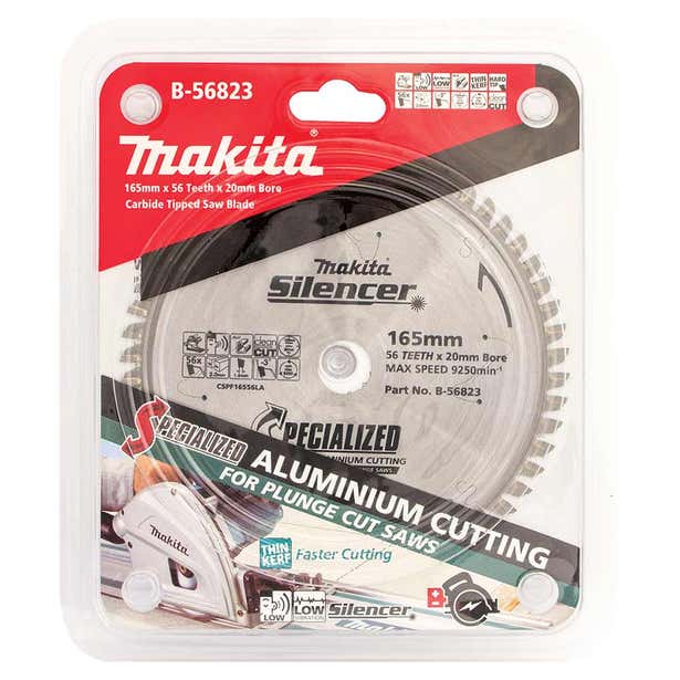 MAKITA 165 56T Plunge Saw TCT Wood Circular Saw Blade B-56823