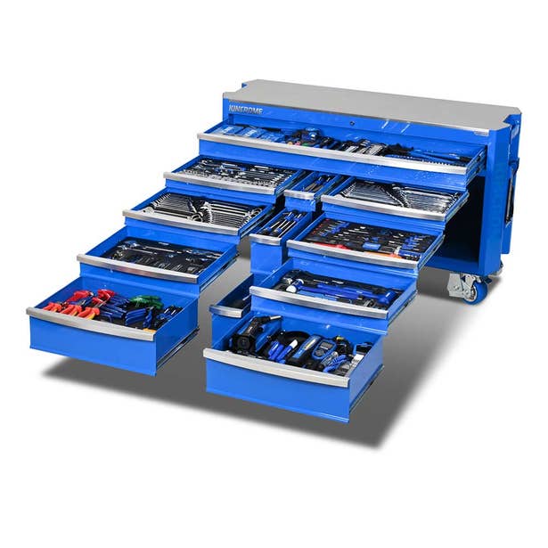 KINCROME 60" 12 Drawer Contour  Trolley Tool Kit - 868 Piece K1964