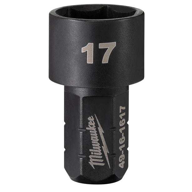 MILWAUKEE M12 FUEL 17mm INSIDER Pass-Through Ratchet Socket 49161617