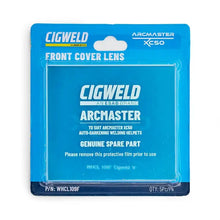 Cigweld Arcmaster XC50 Front Welding Lens Cover — 5 Pack WHCL109F