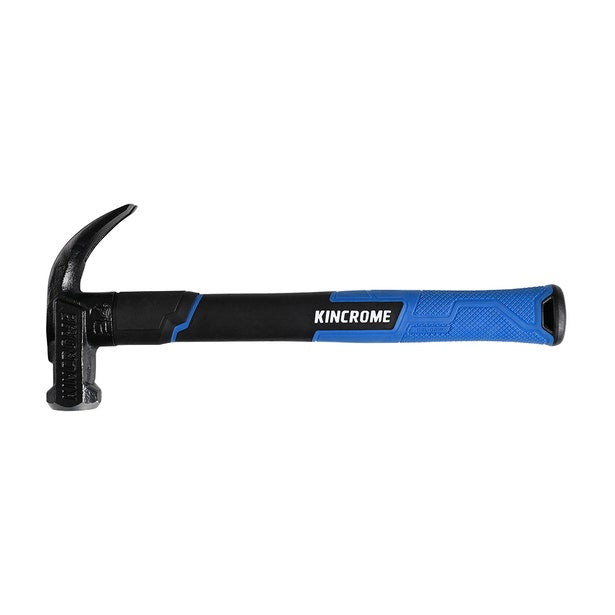 KINCROME 24oz Graphite Rubber Handle Grip Claw Hammer K9351
