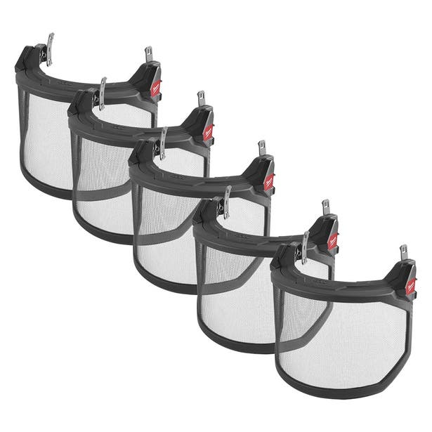MILWAUKEE BOLT Mesh Full Face Shield Universal Replacement - 5 Pack 48731432A