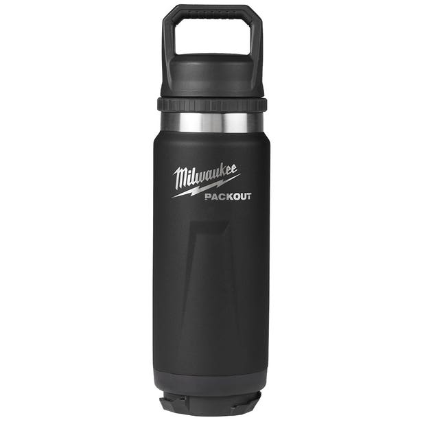 MILWAUKEE PACKOUT™ 532ml Modular Bottle with Chug Lid - Black 48228382B