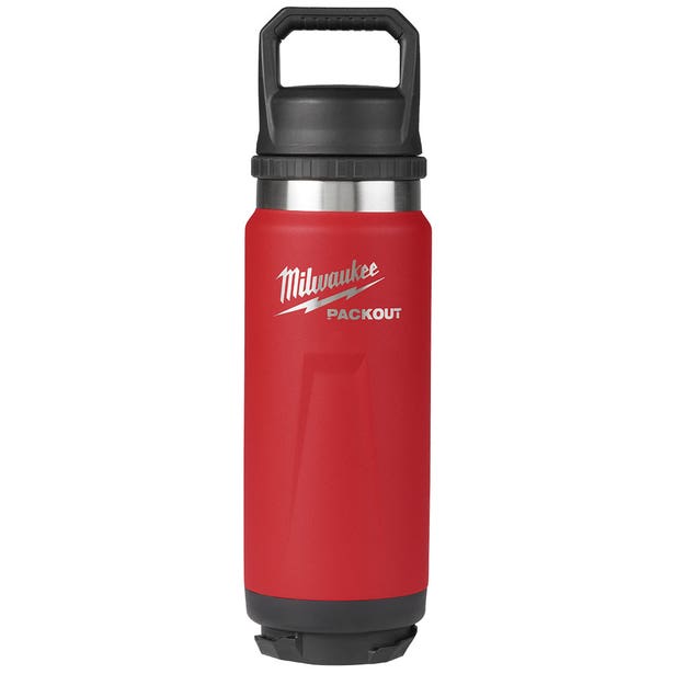 MILWAUKEE PACKOUT™ 710ml Modular Bottle with Chug Lid - Red 48228396R