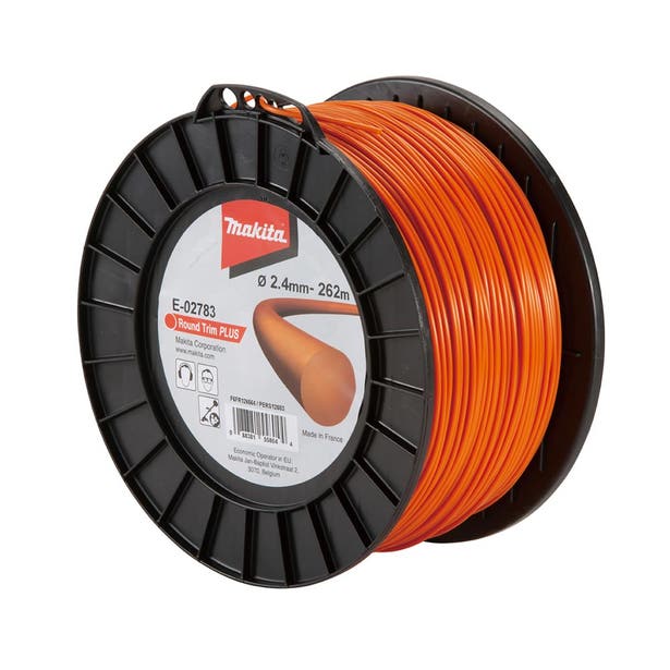 MAKITA 2.4mm x 262m Round Trim Plus Orange Suits DUR368/DUR369/25CC E-02783