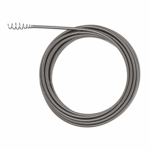 MILWAUKEE TRAPSNAKE 7.6 m (25') Auger Bulb Head Replacement Cable 48532579