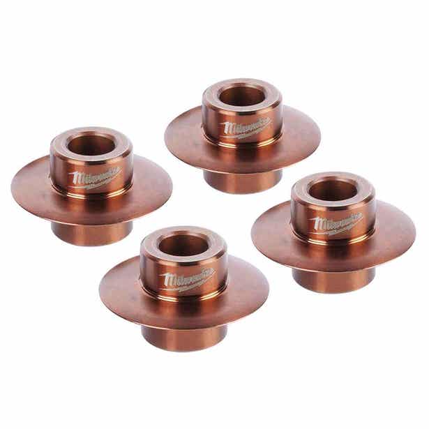 MILWAUKEE Cutter Wheels for Universal Pipe Threading - 4 Piece 48361401