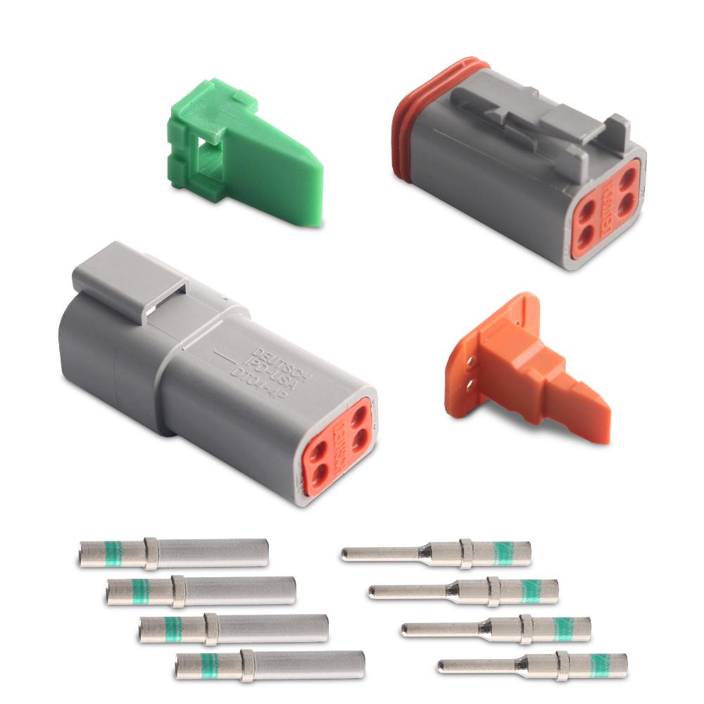 Daytona DCON4P Deutsch Weatherproof 4 Pin DT Connector Kit