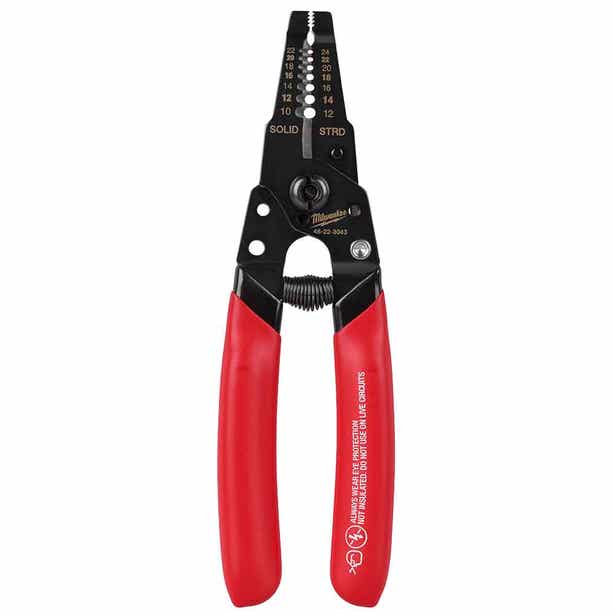 MILWAUKEE 0.34-6mm Compact Wire Stripper/Cutter Plier 48223043