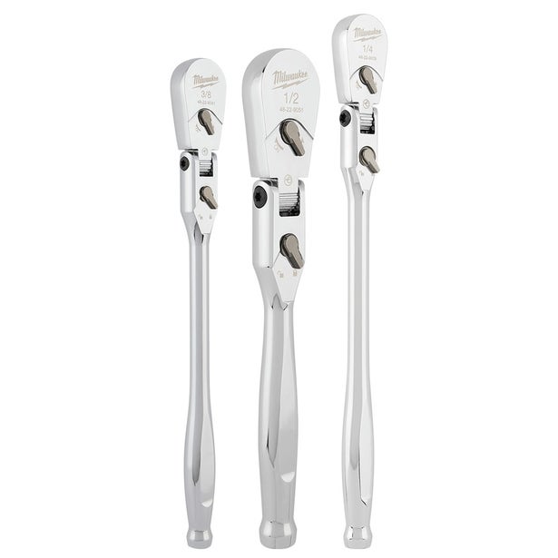 MILWAUKEE 3 Piece Flex Ratchet Set 48229111